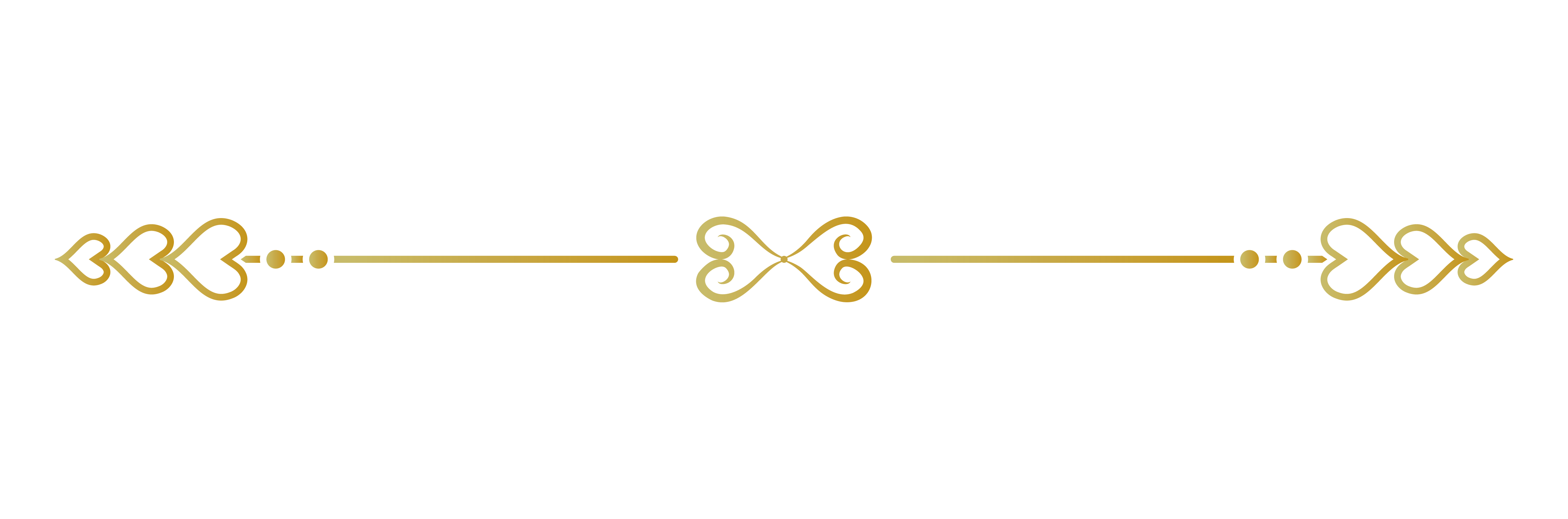 gold page divider
